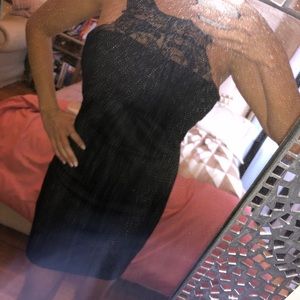 Lace detail Topshop dress- Small